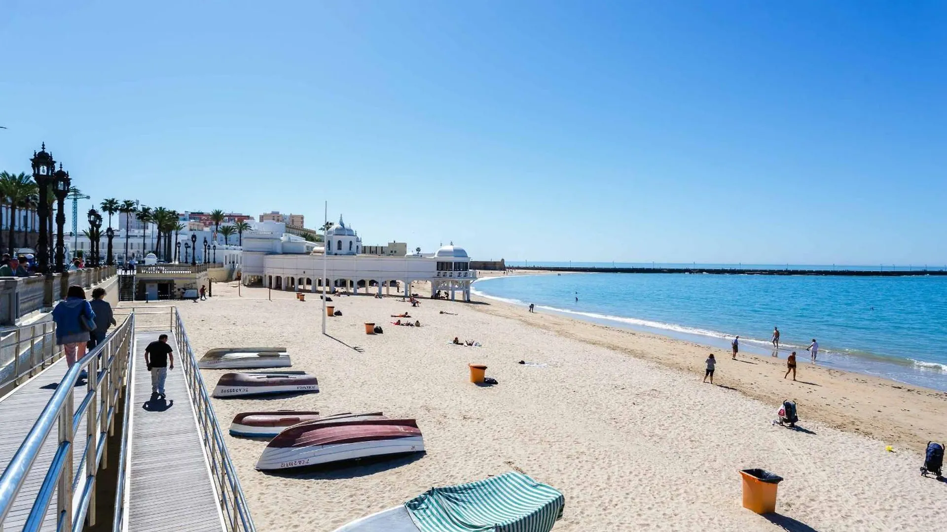 公寓 El Tesoro De La Caleta By Cadiz4Rentals