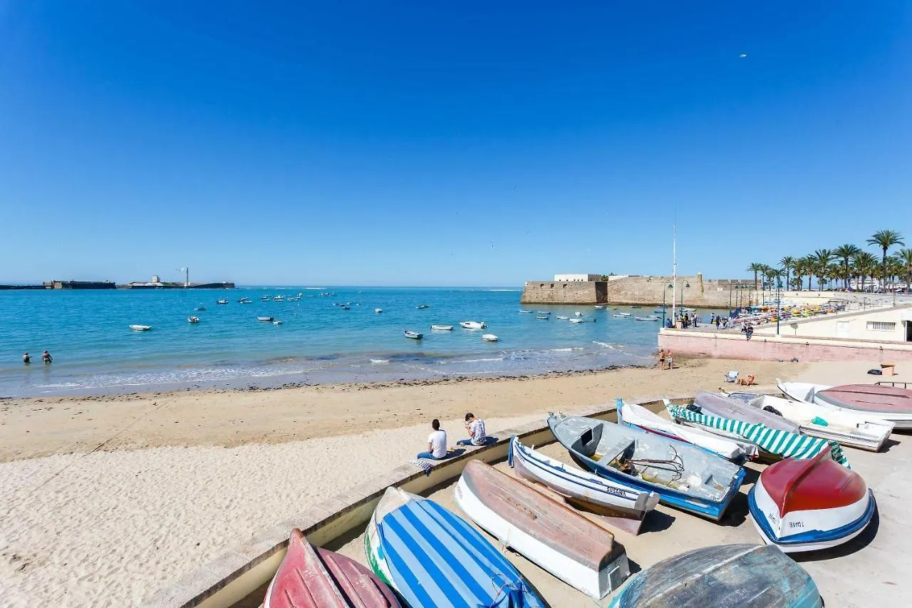 公寓 El Tesoro De La Caleta By Cadiz4Rentals